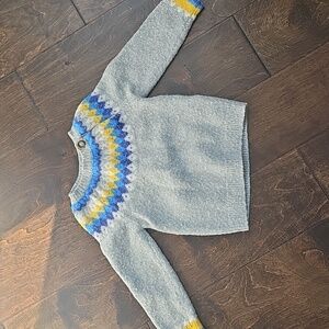 Baby Boden 18-24 Month Fair Isle Sweater